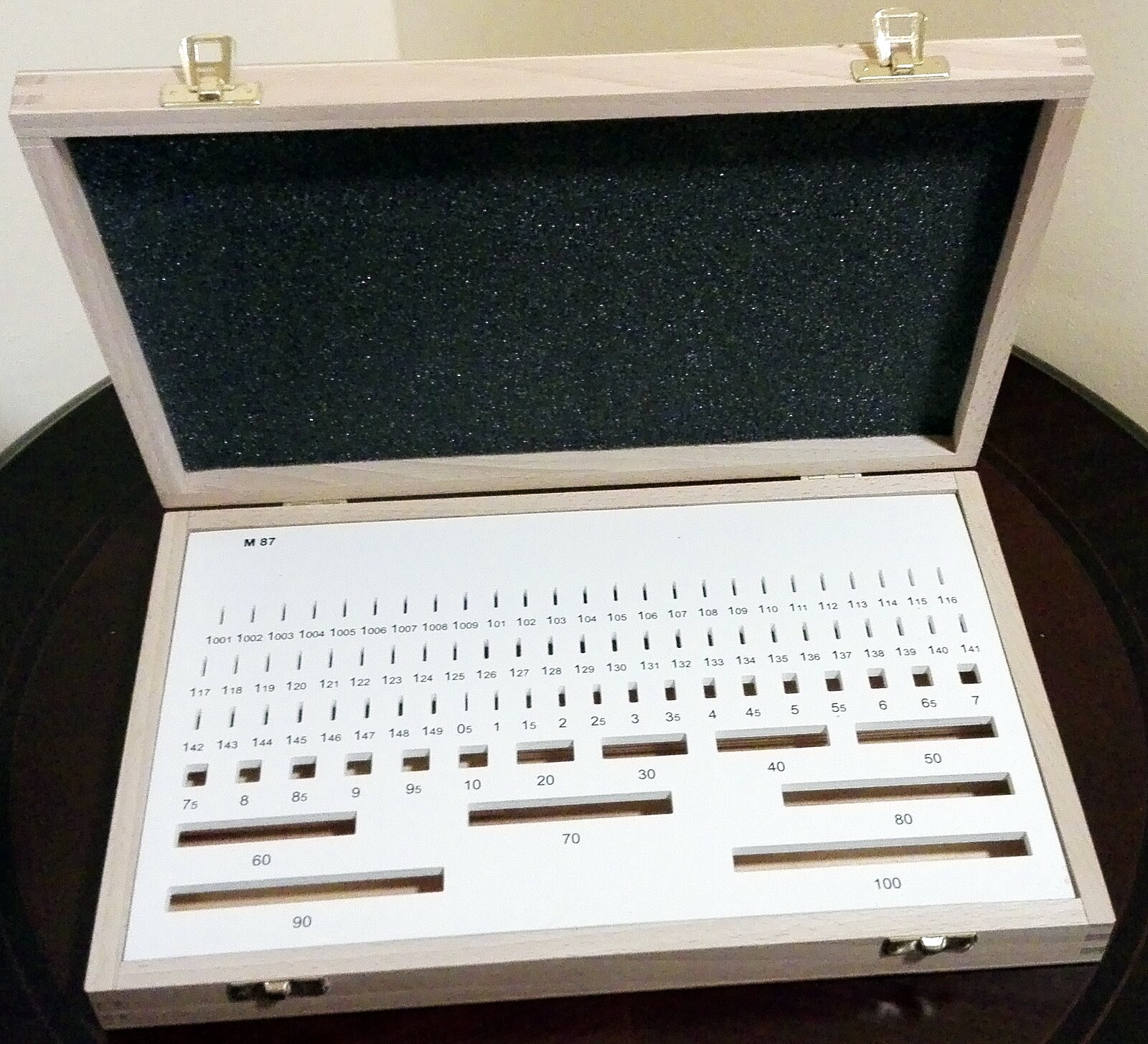 Case for tools and measuring instruments